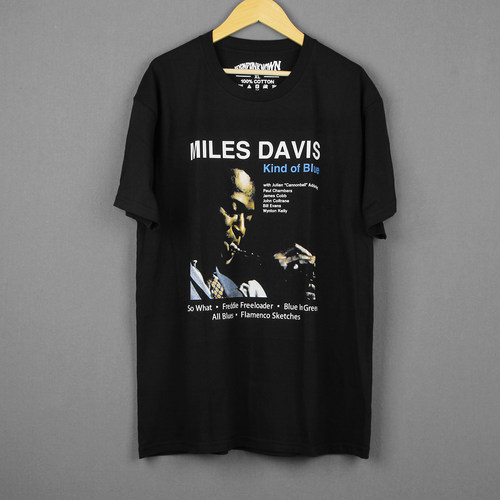 MilesDavis爵世音乐纯棉短袖T恤