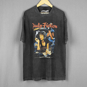 Bad 男T恤 电影水洗短袖 Taste坏品味低俗小说Pulp Fiction昆汀经典