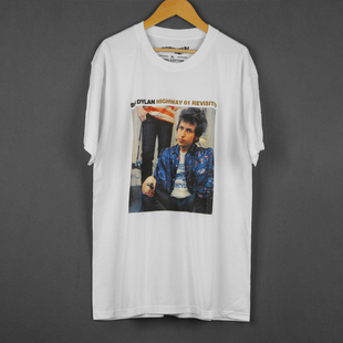 Dylan 美式 Highway Revisited民谣摇滚短袖 休闲男T恤Shirt Bob