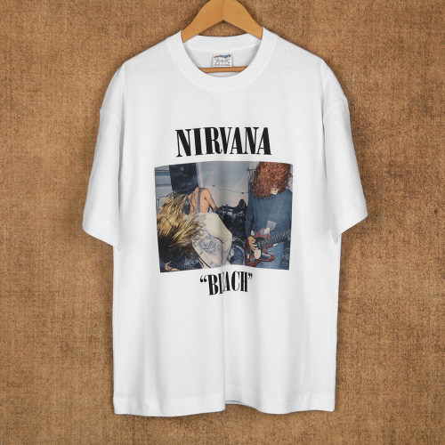 NirvanaBleach涅槃摇滚短袖T恤
