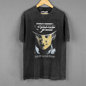 Orange电影周边低俗小说复古人像男女短袖 发条橙A Clockwork T恤