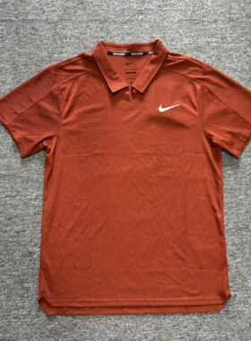 Nike/耐克 男子美网辛纳同款POLO衫网球服短袖翻领上衣HM6753-832