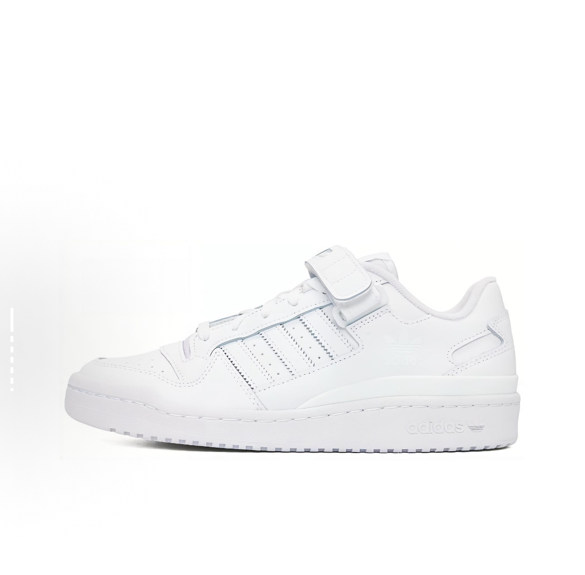 Adidas/阿迪达斯三叶草男子魔术贴板鞋新款经典休闲鞋FY7755