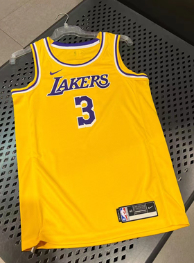 NIKE/耐克安东尼戴维斯3号湖人球队限定SW球衣背心CW3669-728