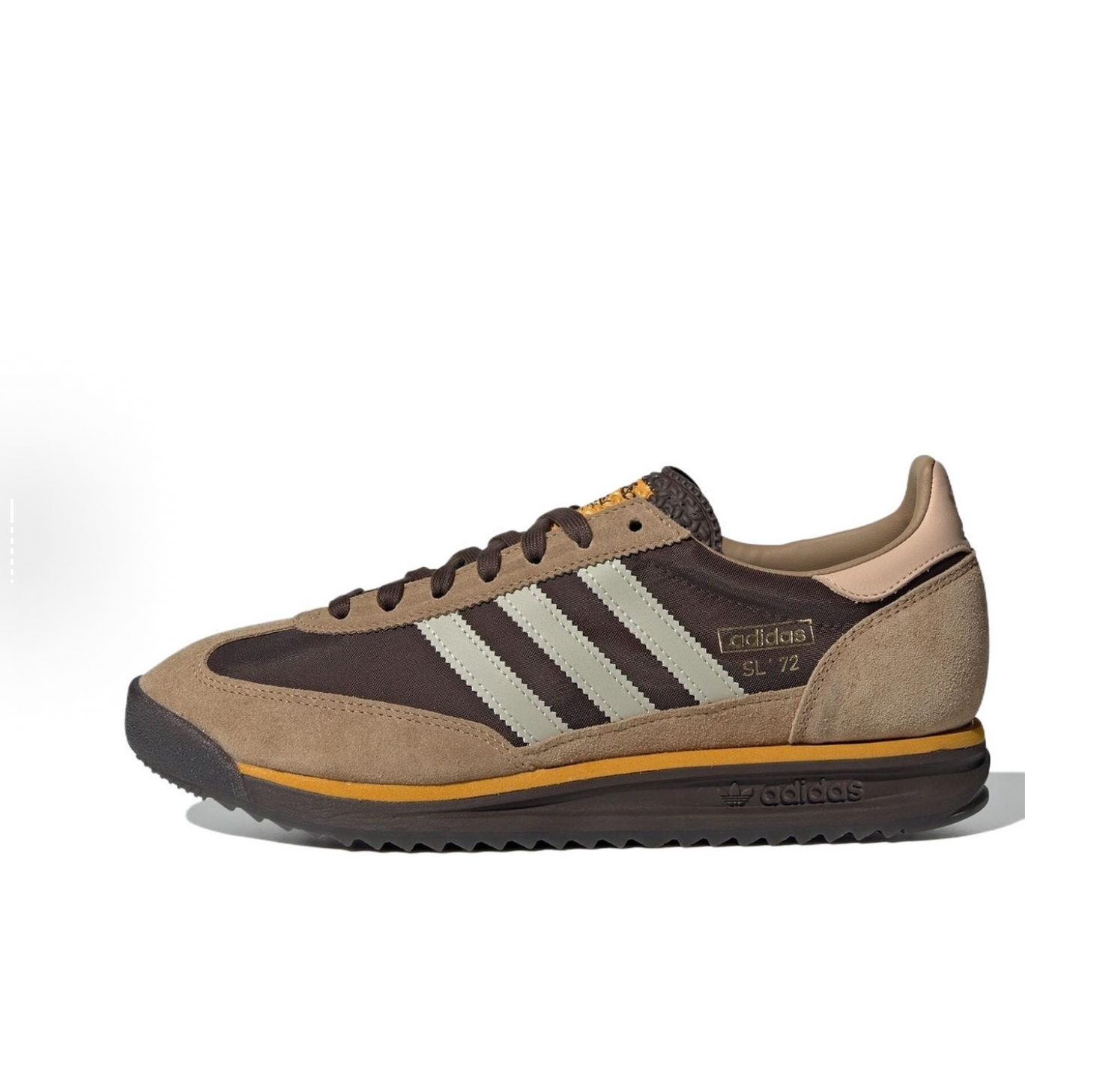 阿迪达斯三叶草新款男女鞋SL 72经典运动鞋「T头鞋」复古 IG4645