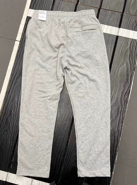 NIKE耐克男裤秋新款薄款直筒裤透气运动长裤灰色休闲裤BV2714-063