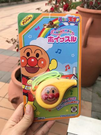 日本本土原装面包超人口哨儿童音乐哨子玩具宝宝吹奏益智乐器