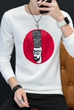 大码M-5XL时尚卫衣太空棉套头圆领休闲潮男外套W2201P20，男装卫衣，电商A128