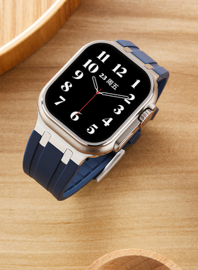 适用苹果手表ultra2代AppleWatchSeries10表带iwatch987654机甲风