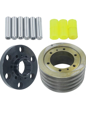 外圆磨M1332B花键盖法兰 销子 胶垫M1432B主轴皮带轮上海磨床配件