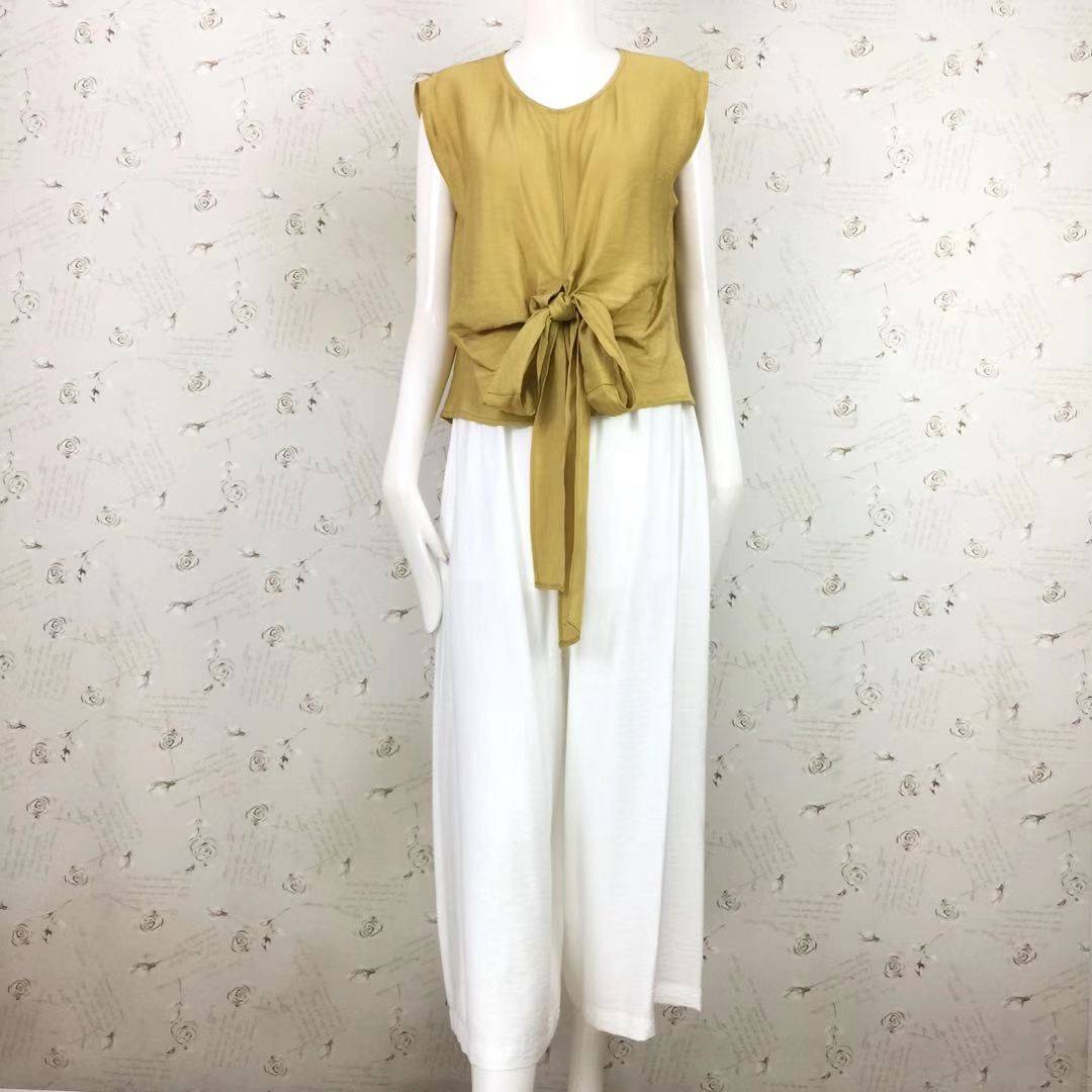 2025夏季新款 奢娅Y252T061时尚套裤 专柜正品支持验货399,女装/女士精品,时尚套装,淘宝优惠券,粉丝福利购,淘宝优惠卷