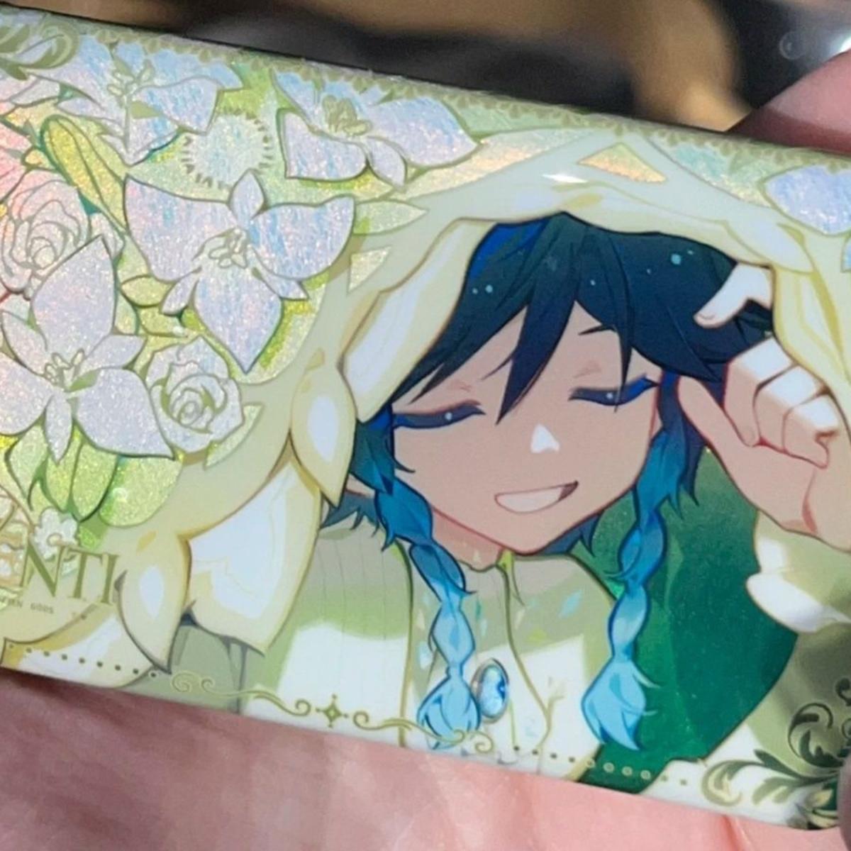 风神迪繁华如梦周边同人自制绝美精致反光徽章方吧唧胸针学生礼物