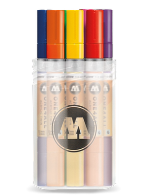 【一套包邮】德国进口MOLOTOW美图乐ONE4ALL丙烯酸涂鸦马克笔套装