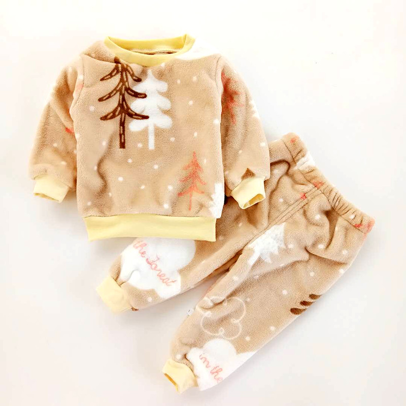 睡衣珊瑚绒家居服休闲2件