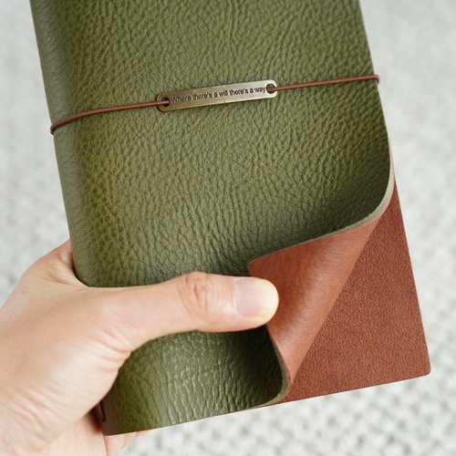 手帐TN旅行笔记本意大利牛皮设计