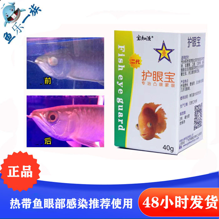 宝知鱼护眼宝龙鱼罗汉鹦鹉招财虎鱼地图皇冠神仙蒙眼突眼红眼凸眼