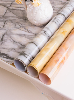 枱面胶垫 台面仿大理石c防水桌布 软玻璃桌垫 水晶板茶几垫 免洗