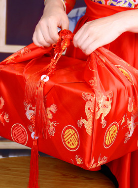 结婚新娘陪嫁高档包袱布