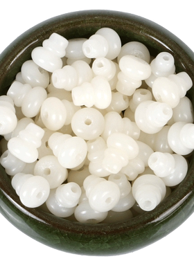 diy白玉菩提根小葫芦佛塔弟子珠