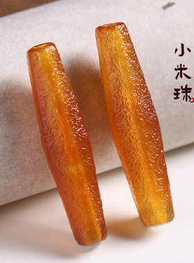 棱形小米珠长款玛瑙饰品配件