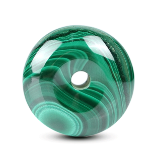 绿孔雀石桶珠绿宝石水晶散珠佛头三通平安扣米珠隔片手链diy饰品