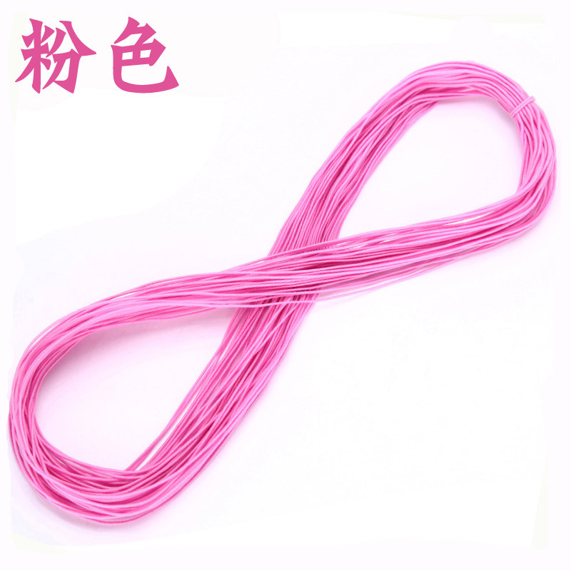 DIY ELASTIC LINE BEADED ROPE CORED BUDDHA BEADS ROPE ELASTIC LINE CHANNELING BEAD BRACELET HAND STRING ROPE RUBBER BAND ELASTIC LINE