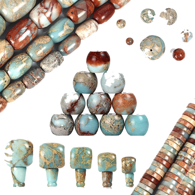 寿山石星月菩提配饰金刚散珠