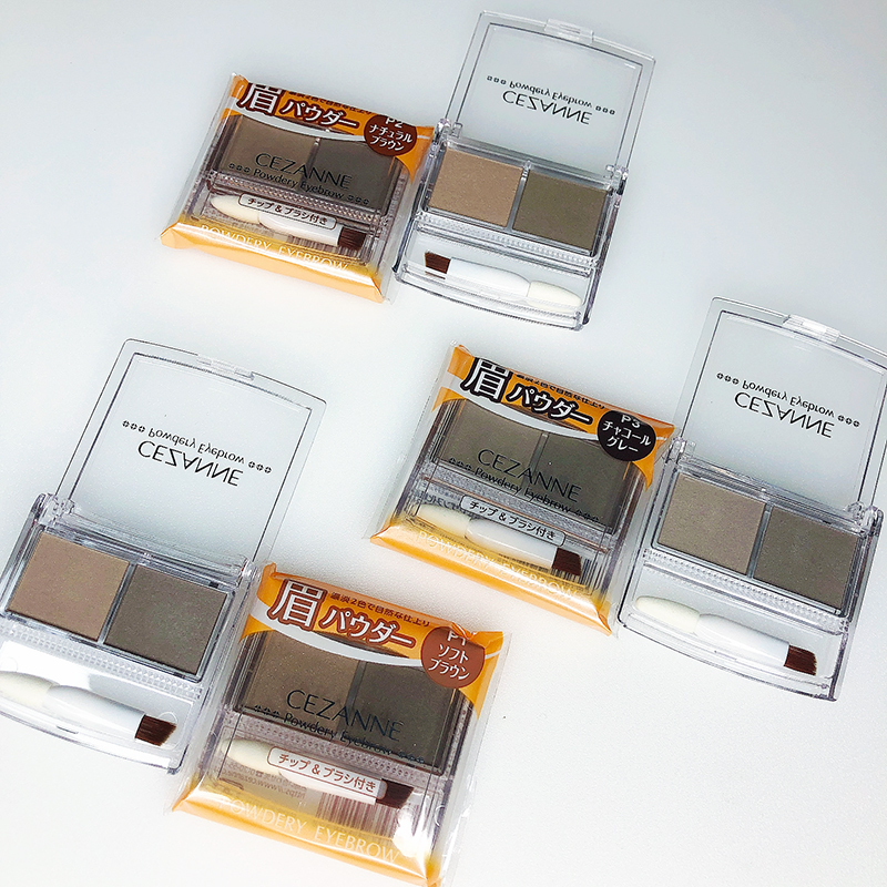 Cezanne/倩诗丽双色眉粉持妆防水