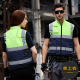 降温反光条马甲带风扇 工作服男道路抢修空调风扇服背心 衣服夏季