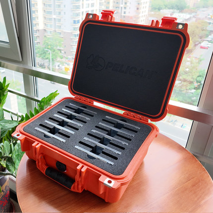 美国派力肯1400安全器材箱仪器防护箱防水工具箱防护箱摄影器材箱