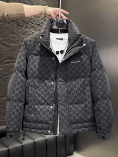 2026新款 立领加厚爆款 印花时尚 潮流帅气保暖羽绒服 冬季