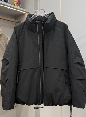 2025冬季新款男士立领羽绒服美式工装外套时尚百搭休闲保暖上衣潮