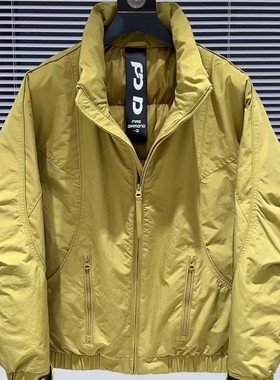 冬季新款男士立领鸭绒休闲短款羽绒服保暖潮流百搭纯色加厚外套潮