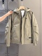 男士 风连帽二棉加厚夹克 潮牌休闲宽松工装 夹棉外套秋冬季 2025新款