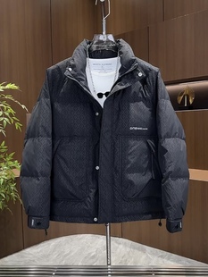 新款 2025冬季 保暖防寒服男 立领免洗羽绒服休闲痞帅外套男款 男士