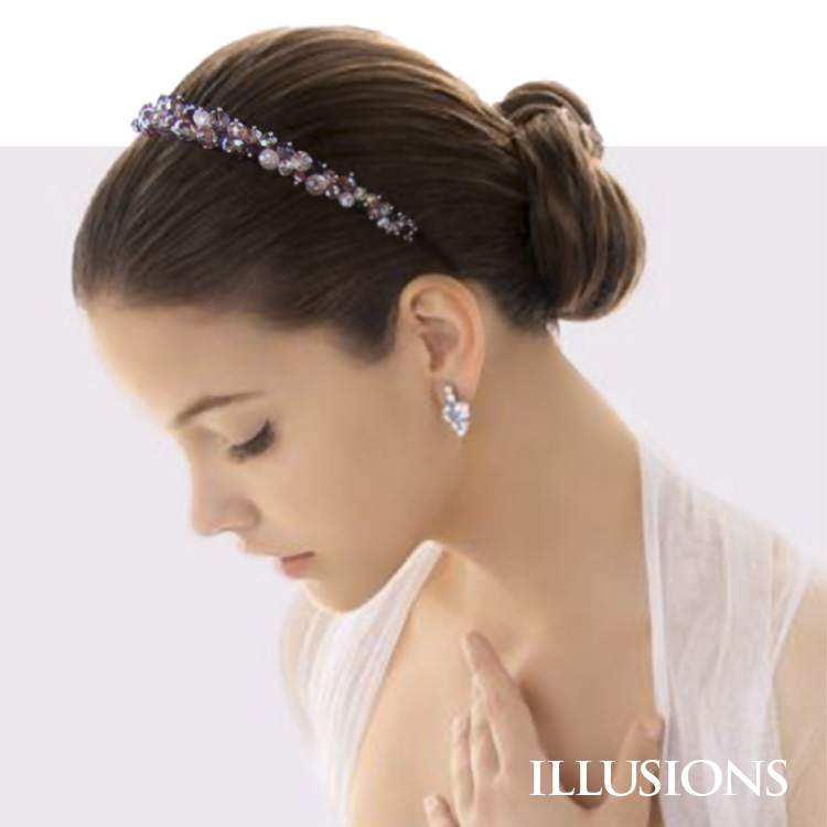 银河奥晶手工气质百搭风发卡