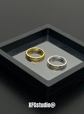 复古金色日照金山峰戒指男女小众