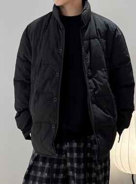 90白鸭绒丨男士日式羽绒服丨极简秋冬帅气宽松保暖外套-MY6452