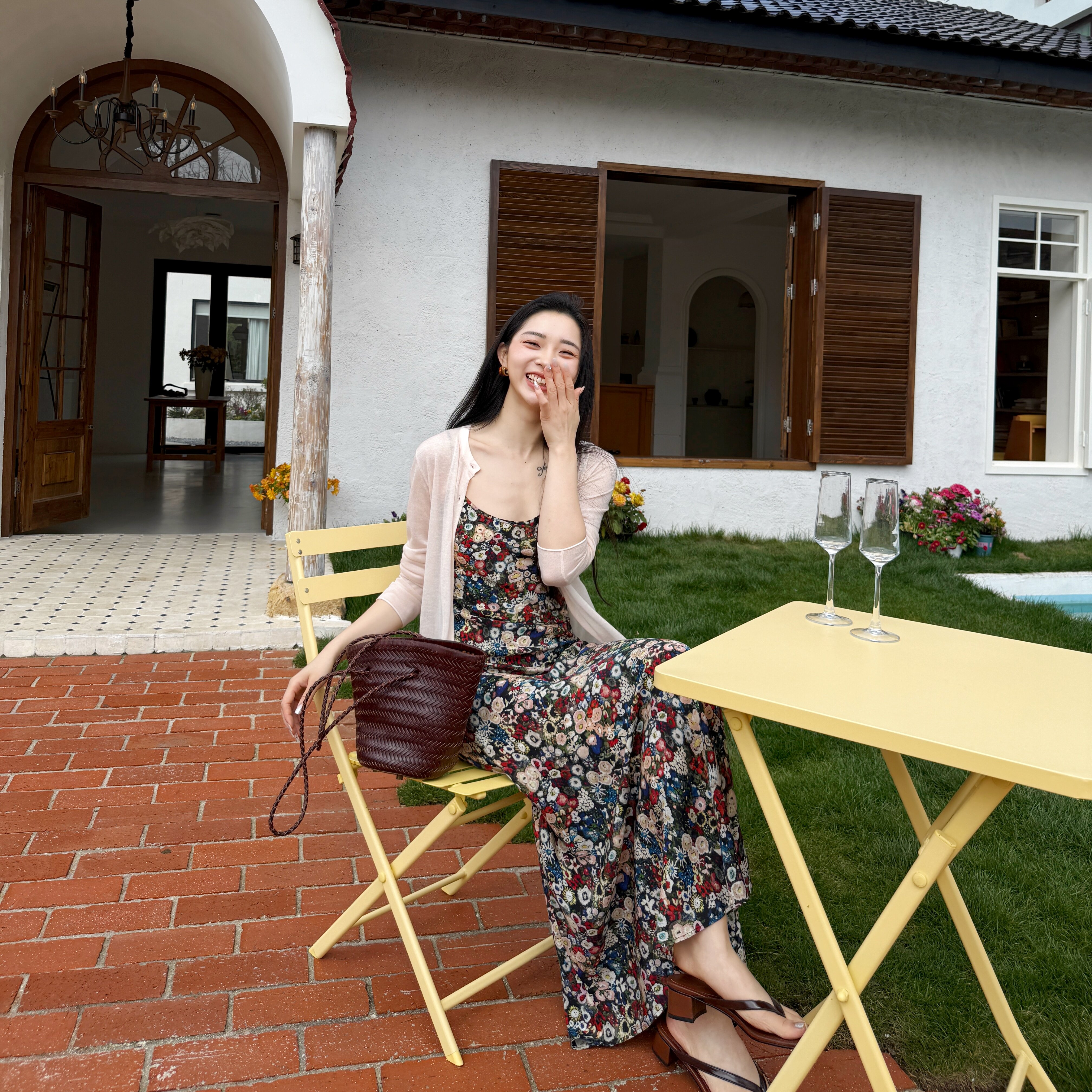 止水·听云丨康赛妮JAVA天丝羊绒丨82支超细针织轻薄百搭开衫6804