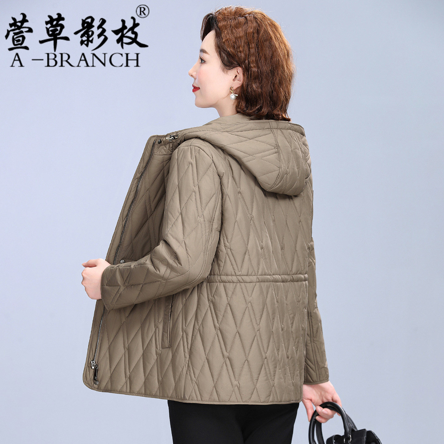 中老年妈妈棉衣外套女大码宽松2025新款秋冬季棉服洋气轻薄小棉袄,女装/女士精品,中老年女装,淘宝优惠券,粉丝福利购,淘宝优惠卷