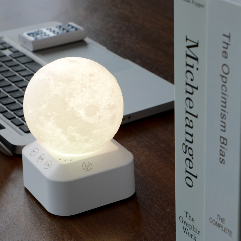 白噪音睡眠仪月球灯睡眠仪婴儿睡眠安抚仪音乐睡眠仪睡眠灯