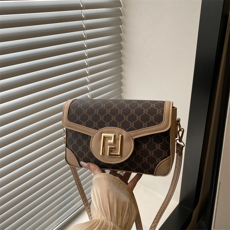 芊舒祺2026款复古欧美时尚几何图案小方包女单肩斜挎包百搭高级感,箱包皮具/热销女包/男包,小方包,淘宝优惠券,粉丝福利购,淘宝优惠卷