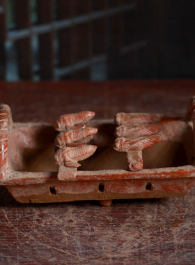 汉代仿古烧烤炉摆件古物复制