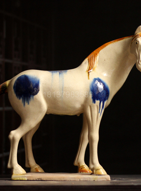 陶瓷装饰品中式客厅书房纯手工