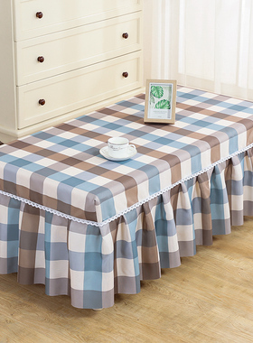 茶几罩套全包长方形桌布布艺客厅餐桌垫台布防尘罩家用床头柜盖布