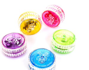 80后怀旧童年玩具 发光悠悠球YOYO 溜溜球男孩儿童玩具