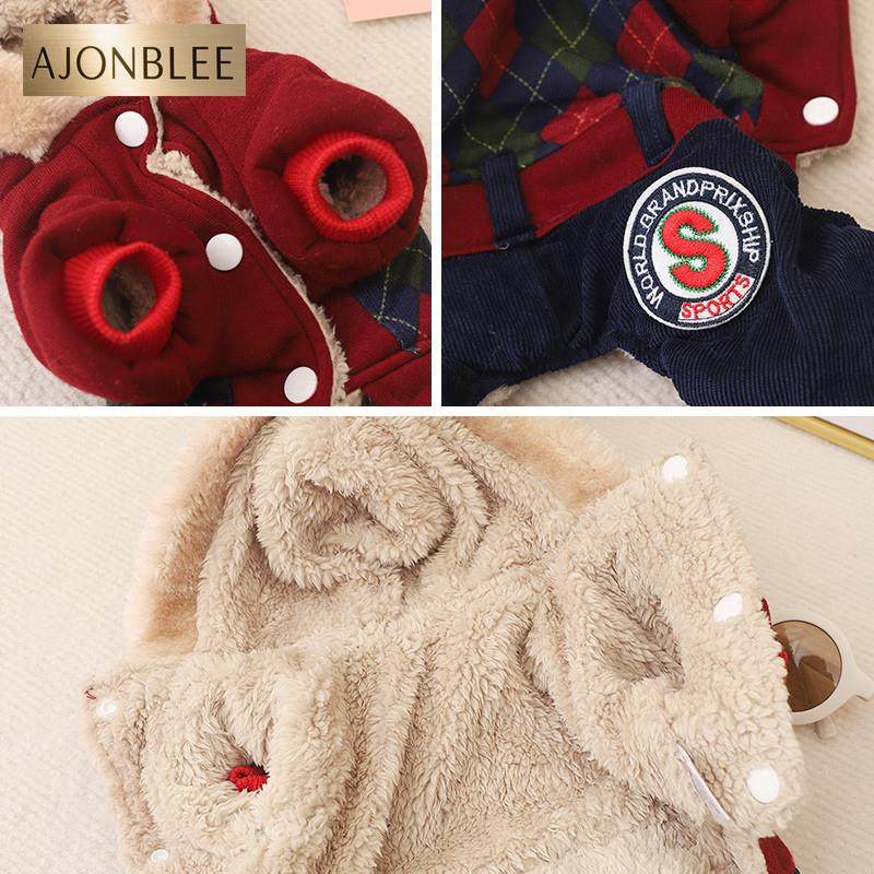 狗狗衣服冬天小体比熊保暖加绒外套复古学院风四脚秋冬装连帽棉衣,宠物/宠物食品及用品,狗宠物服装/雨衣,淘宝优惠券,粉丝福利购,淘宝优惠卷