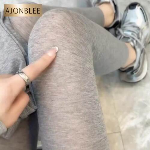 女生打底裤显瘦透气不起球高腰外穿百搭款秋裤小脚长裤