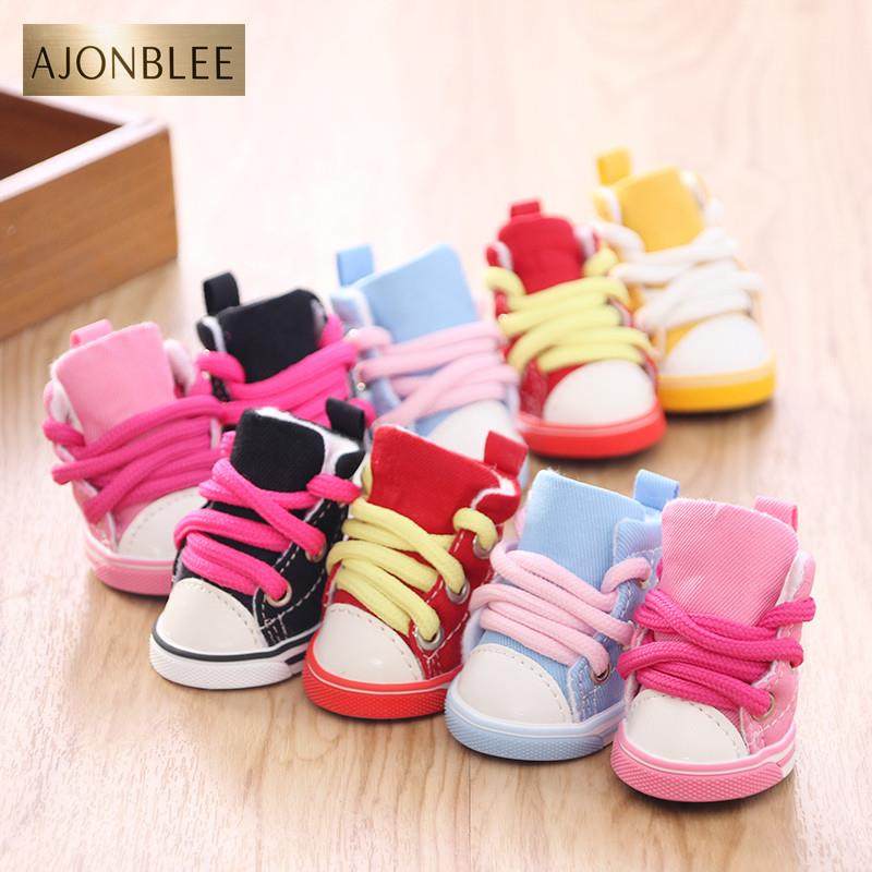 小狗狗帆布鞋博美幼犬宠物鞋子贵宾春季保暖脚套运动鞋泰迪鞋4祇,宠物/宠物食品及用品,宠物鞋子,淘宝优惠券,粉丝福利购,淘宝优惠卷