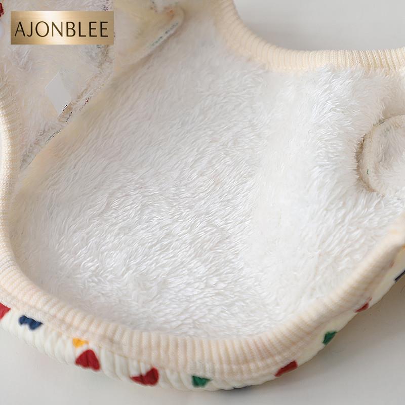 比熊狗狗衣服泰迪保暖两脚衣博美秋冬季遛狗加绒加厚按扣式打底衫